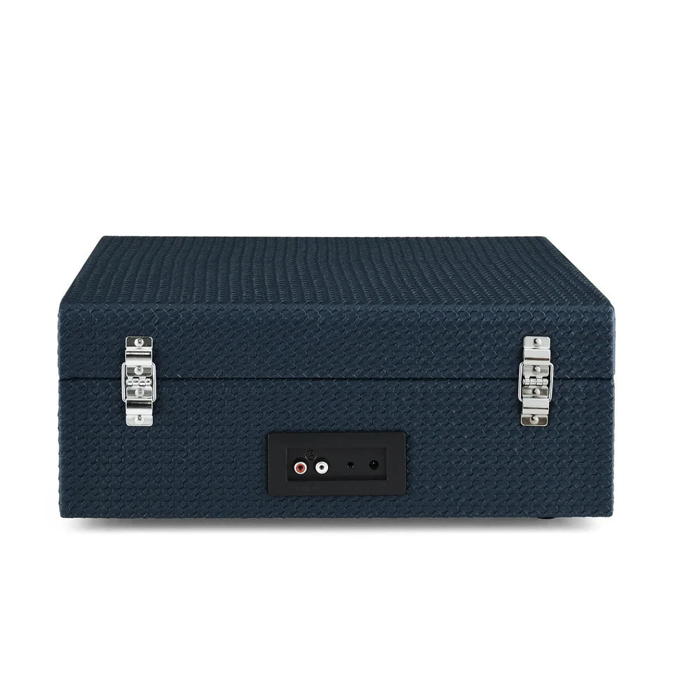 Crosley Voyager Giradischi Bluetooth bidirezionale (Navy Blue)