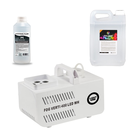 Light4Me VERTI 400 Macchina del Fumo bundle