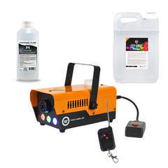 Light4Me FOGIC 400W Macchina del Fumo con LED Bundle