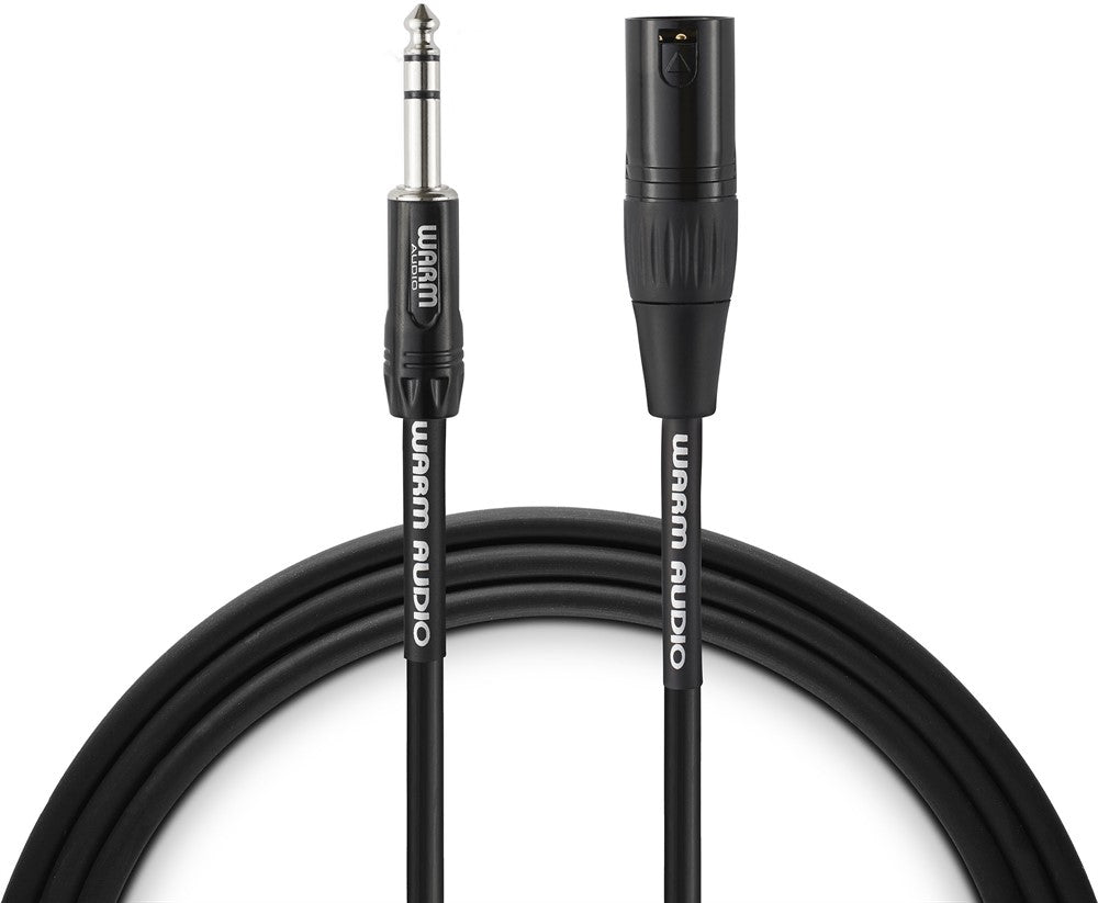 Warm Audio Cavo audio Pro Series - XLRM-TRS 0,9m