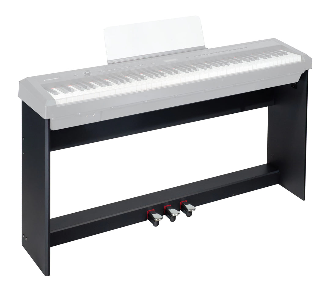 Grooveland Stativo per pianoforte elettrico (Nero)