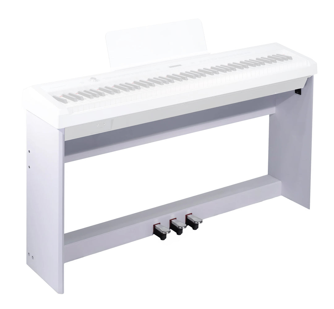 Grooveland Stativo per pianoforte elettrico (Bianco)