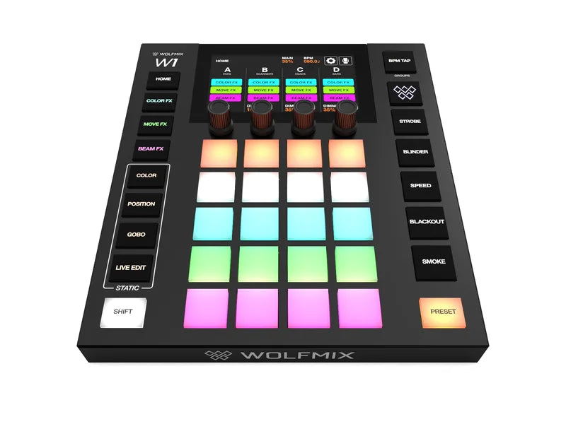Wolfmix W1-MK2 DMX Mixer Luci