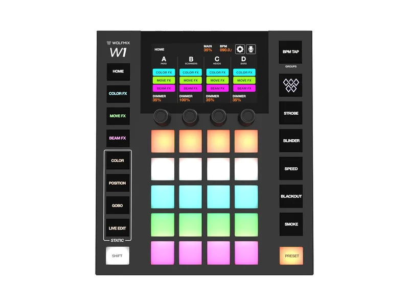 Wolfmix W1-MK2 DMX Mixer Luci