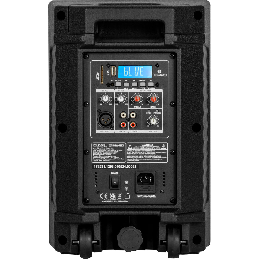 Ibiza XTK 8" - Altoparlante Attivo
