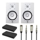 Yamaha HS7 - Studiomonitor Startpakke (Bianco)