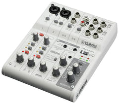 Yamaha AG06 MkII - Mixer per Live Streaming (Bianco)