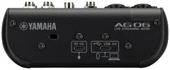 Yamaha AG06 MkII - Mixer per Live Streaming (Nero)