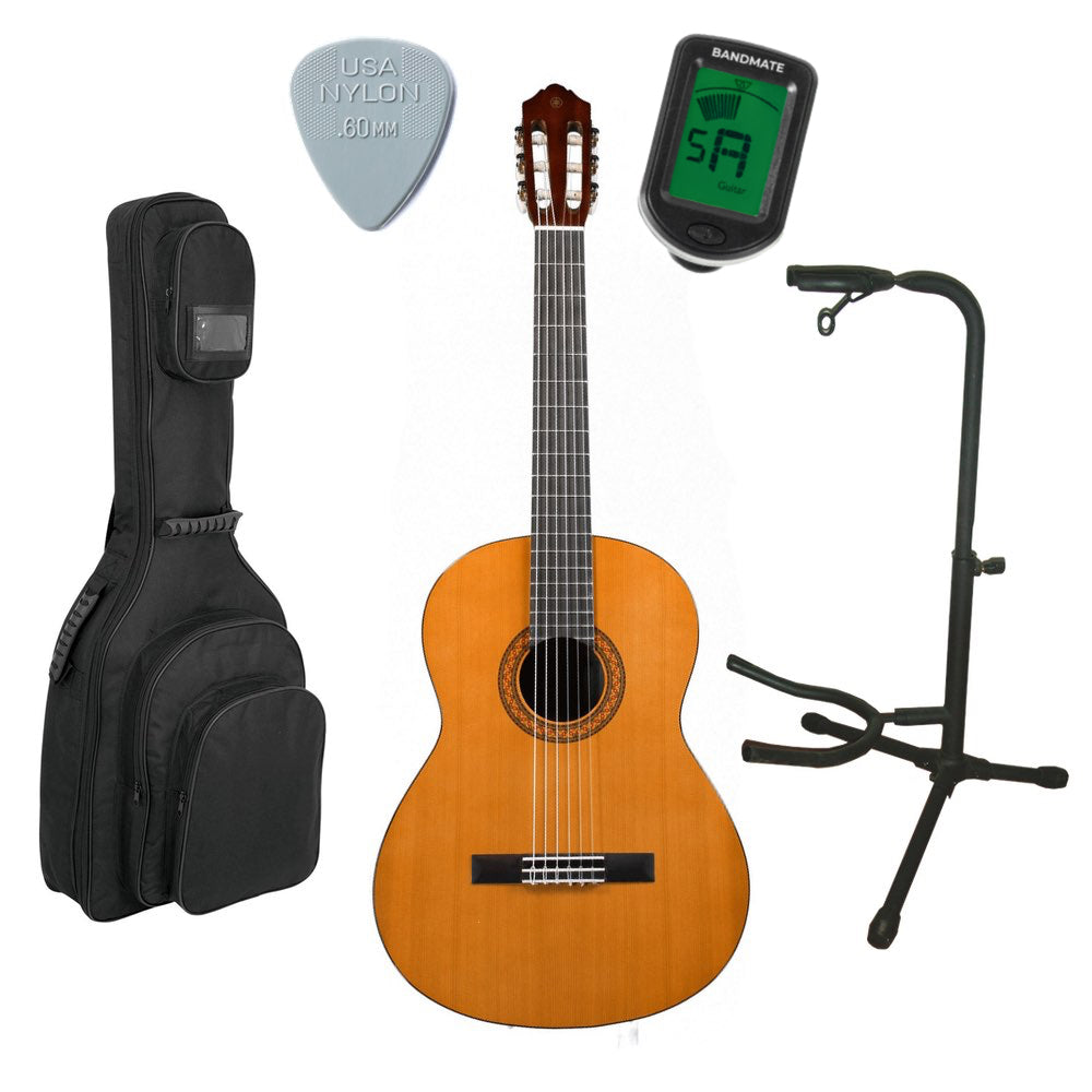 Yamaha C40II Chitarra classica spagnola Pacchetto Iniziale