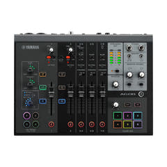 Yamaha AG08 - Mixer per live streaming (Nero)