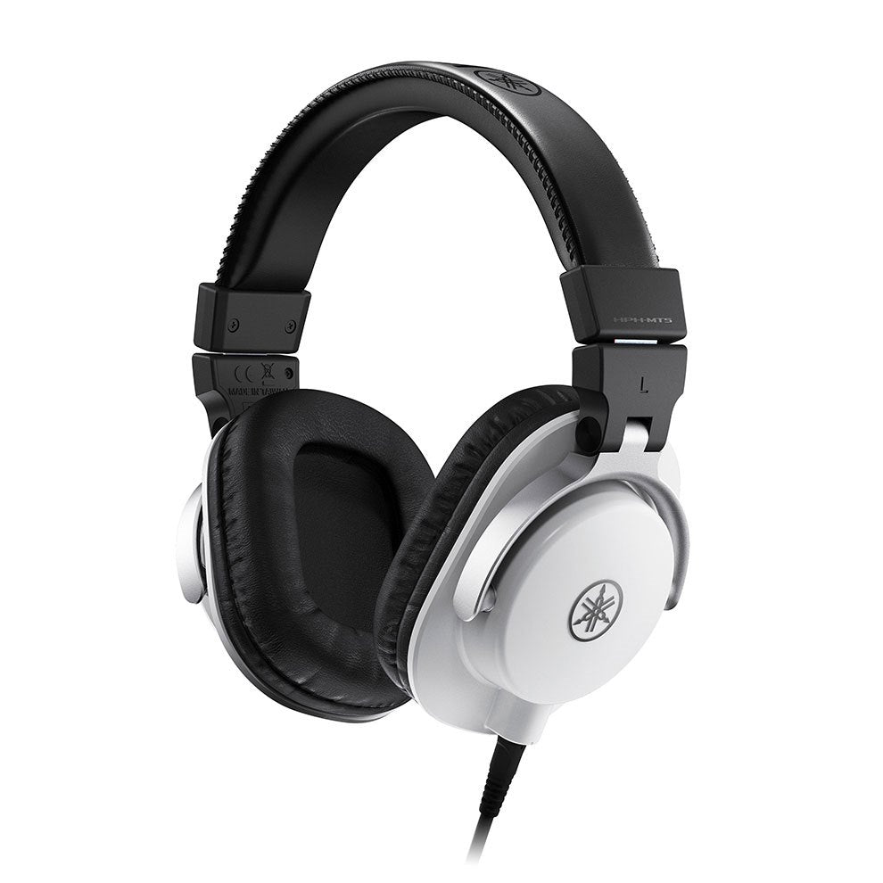 Yamaha HPH-MT5 Cuffie da Studio (Bianco)