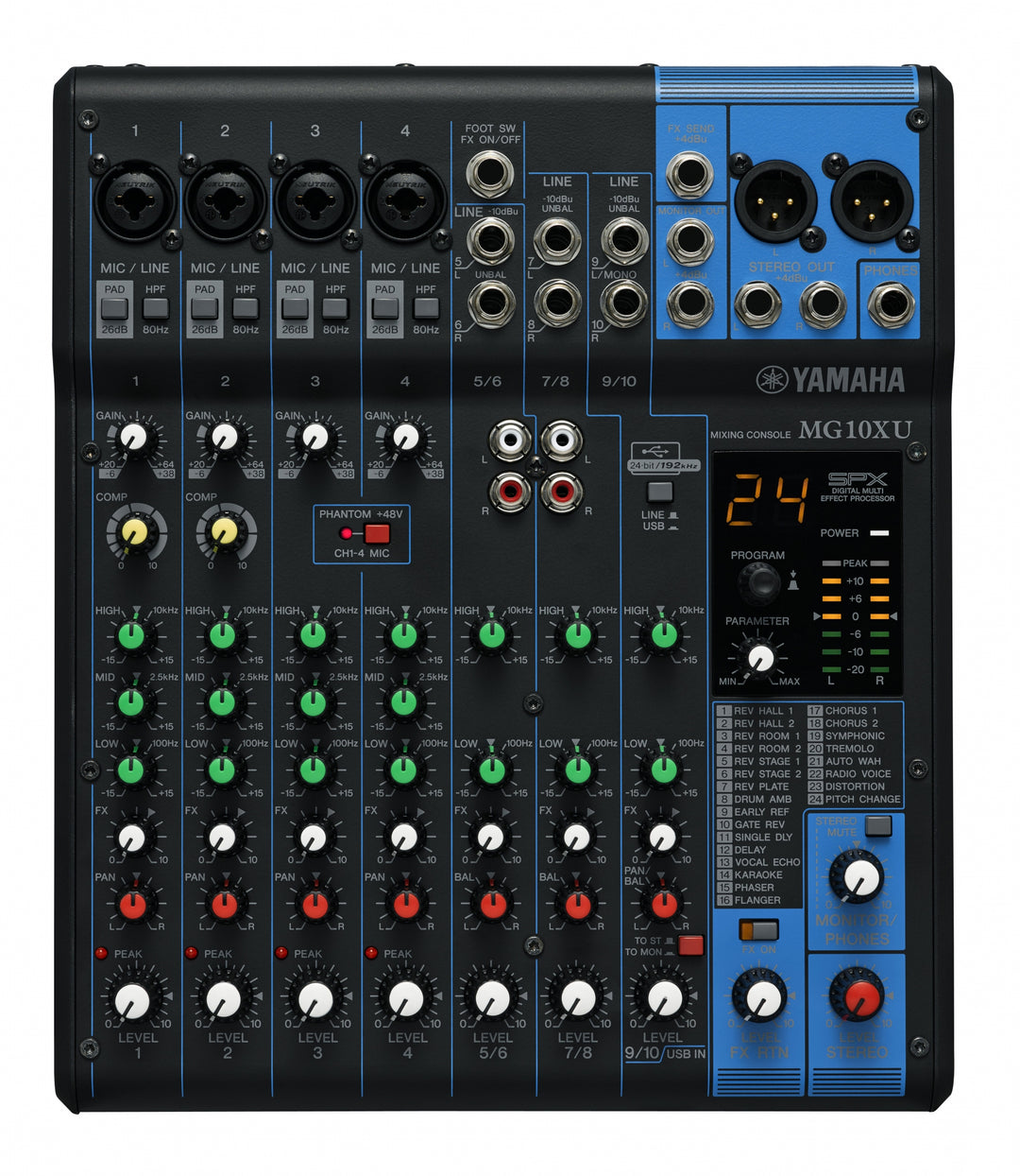 Yamaha MG10XU - Mixer