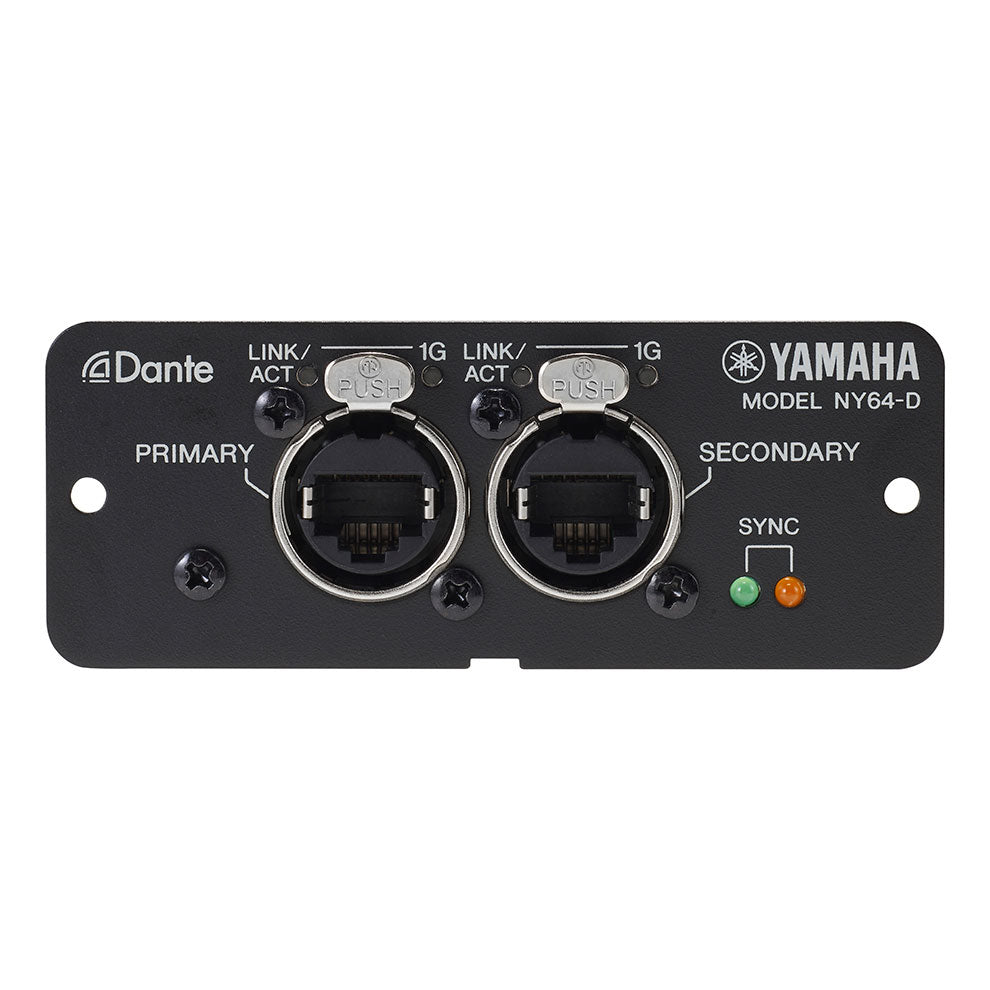 Yamaha NY64D Dante Card
