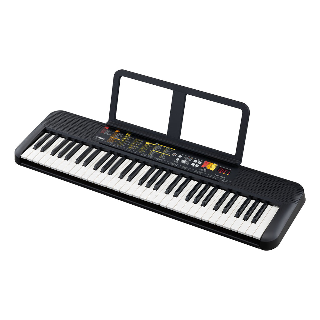Yamaha PSR-F52 Tastiere (Sort) Bundle