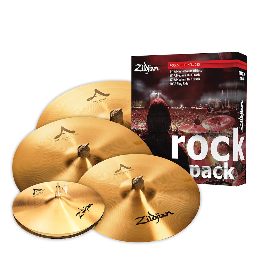 Zildjian A0801R Rock Pack Cymbal Pack