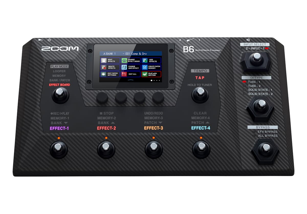 Zoom B6 Multieffetto per Basso