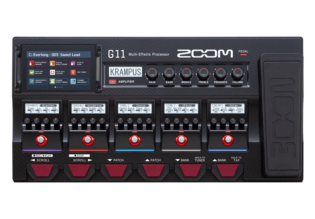 Zoom G11 Multieffetto per Chitarre