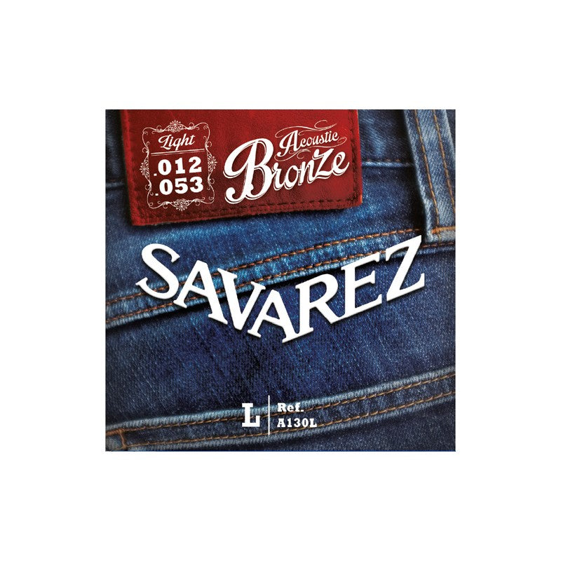 Savarez A 130 L Set di Corde per Western, light