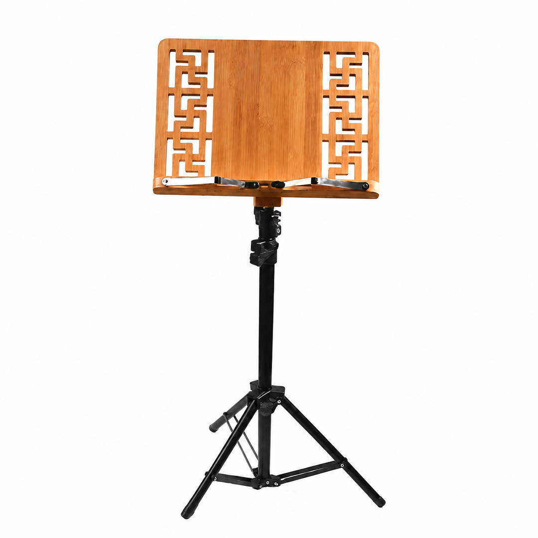 Supporto per spartiti in legno (70-160cm)
