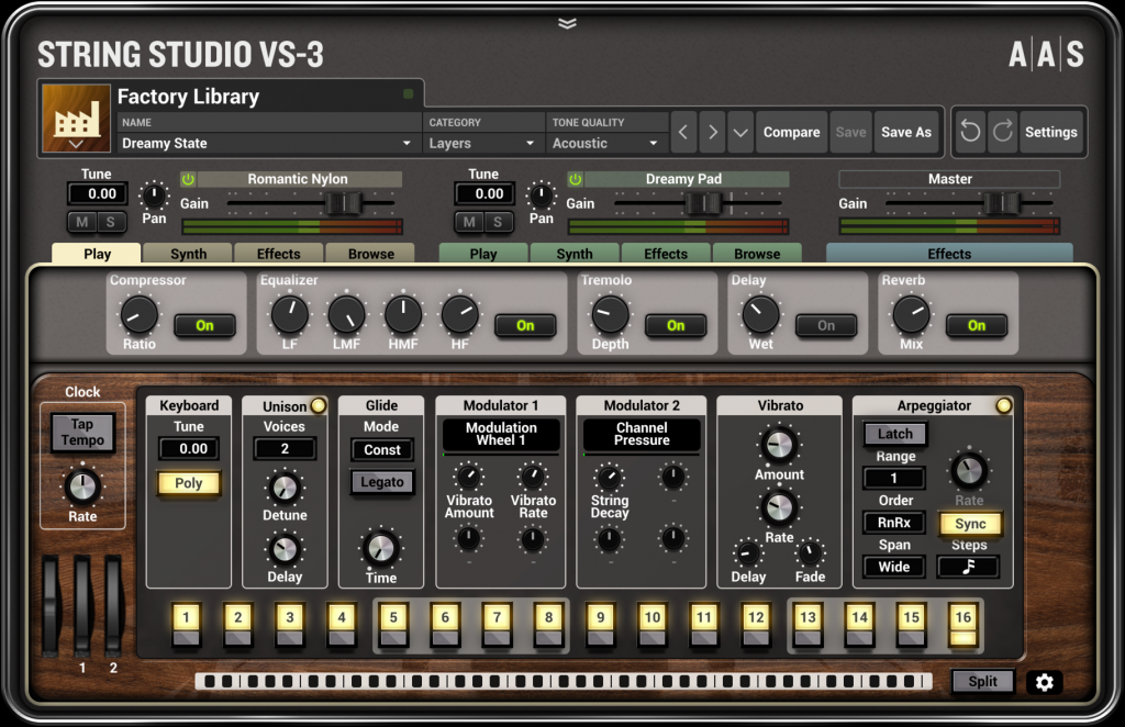 String Studio VS-3 più pacchetti da scaricare