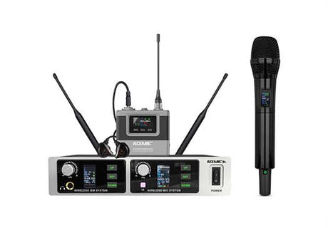 Acemic microfono wireless e Monitor In-ear wireless - Model M2