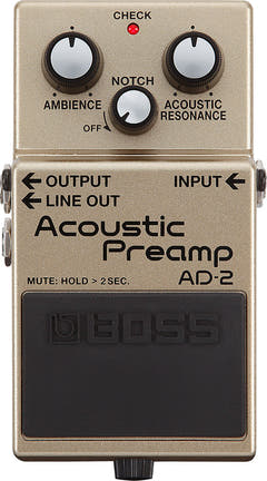 Boss AD-2 Acoustic Preamp Pedale per chitarra