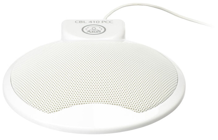 AKG CBL410 Microfono da Tavolo per Conferenze (Bianco)