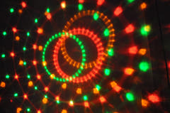 Ibiza Astro-Bat RGBA LED Luce da Discoteca