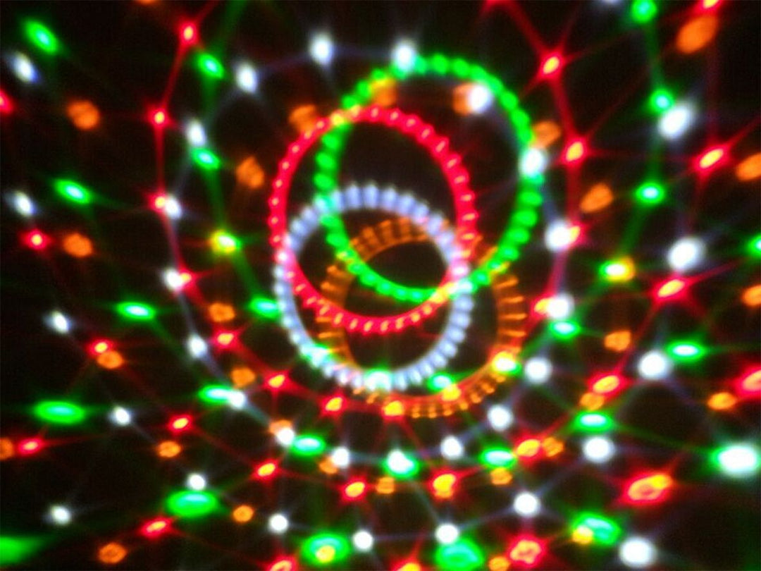 Ibiza Astro-Bat RGBA LED Luce da Discoteca