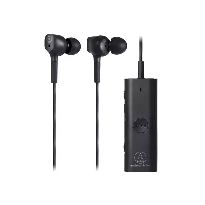 Audio-Technica ATH-ANC100BTBK Cuffie In-Ear Wireless Noise Cancelling (Nero)