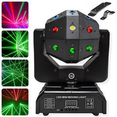 Light4Me ATLAS 4-in-1 Moving LED multieffetto