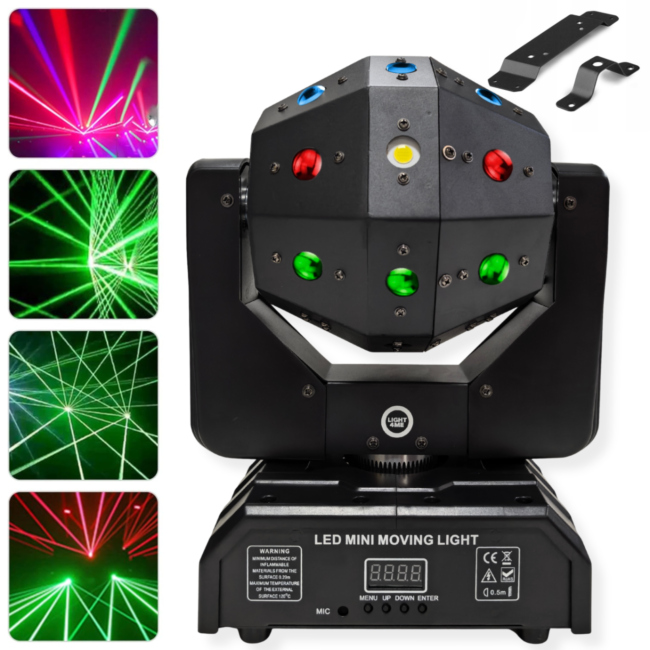 LIGHT4ME ATLAS lampada multieffetto LED mobile 4-in-1