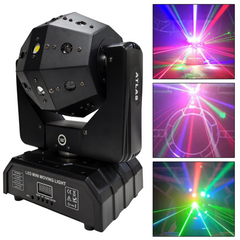 Light4Me ATLAS 4-in-1 Moving LED multieffetto