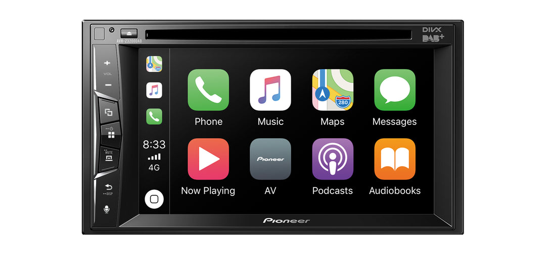 Pioneer AVH-Z3200DAB Apple Carplay, Bluetooth e Radio DAB