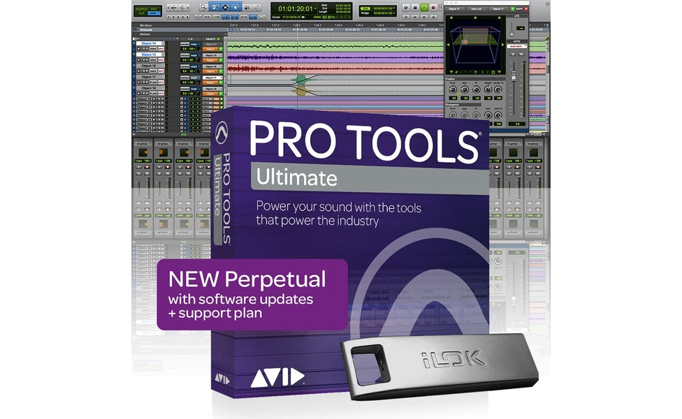 Pro Tools Ultimate Perpetual Electronic Code - NEW