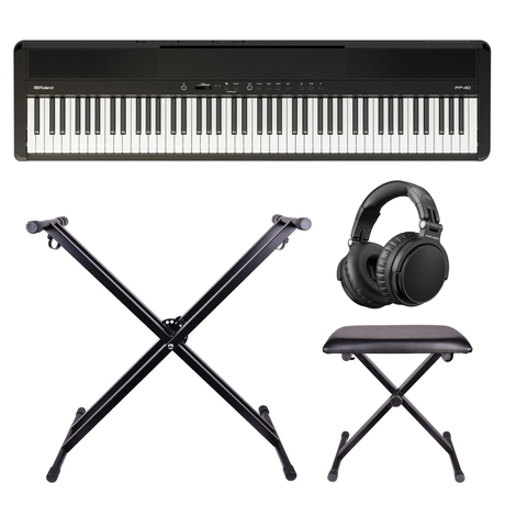 Roland FP-40 Pianoforte elettrico (Nero)