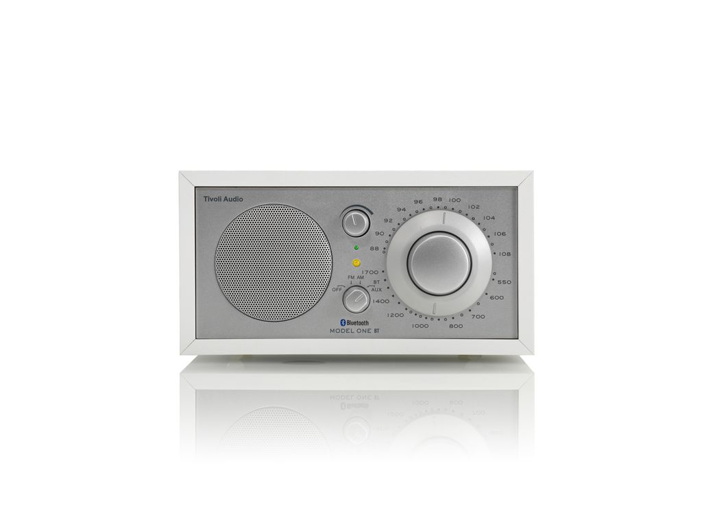 Tivoli Audio Model ONE BT Bluetooth Højtaler (Bianco, Argento)