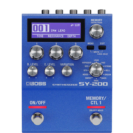 Boss SY-200 Synthesizer Pedale per Chitarra