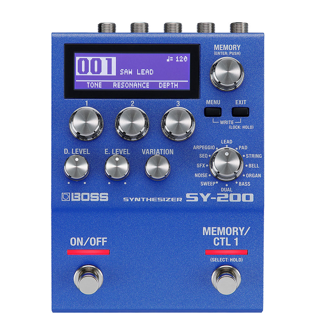 Boss SY-200 Synthesizer Pedale per Chitarra