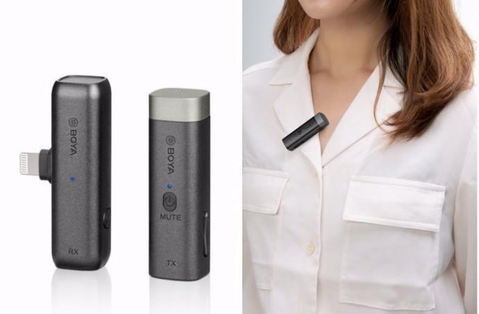 Boya Microfono wireless per streaming (USB-C)