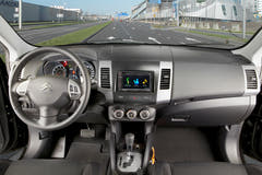 CT23PE06 Cornice 2-DIN per Peugeot, Citroen e Mitsubishi