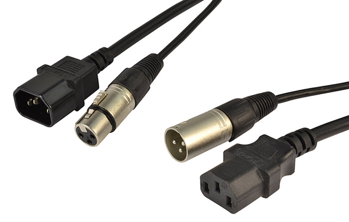IEC & XLR cavo combinato (audio, 3m)