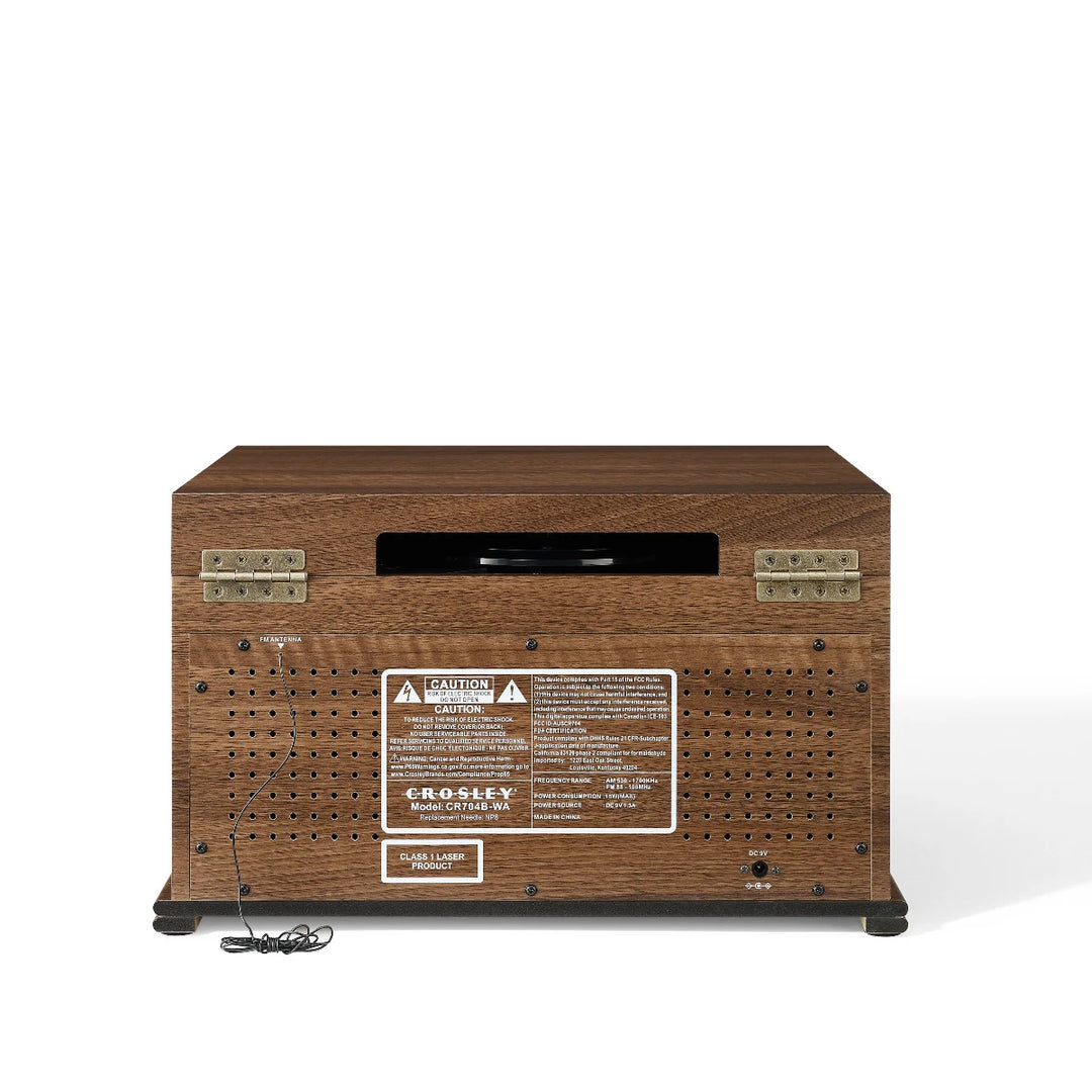 Crosley Musician impianto musicale 8-in-1, noce