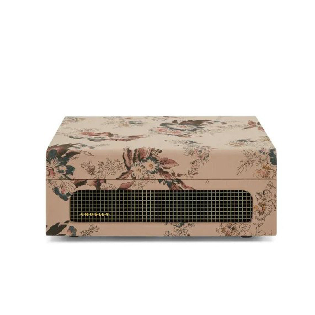 Crosley Voyager Giradischi Bluetooth bidirezionale (Floral)