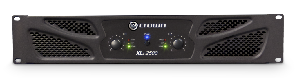 Crown XLi2500 Amplificatore di potenza (2x500W, 8 Ohm)