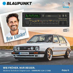 Blaupunkt Hamburg SQM 23 DAB Autoradio con DAB+ e Bluetooth