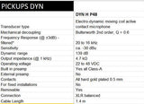 Schertler DYN-H-P48 Microfoni a contatto per arpa