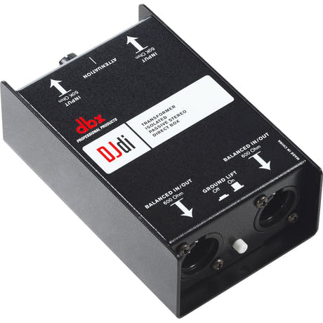 dbx DJDI DI Box Passiva a 2 canali