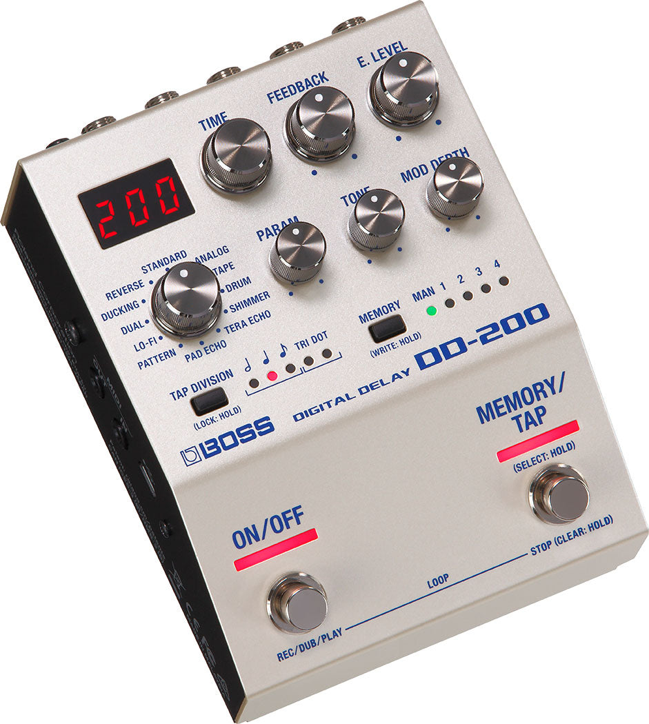 Boss DD-200 Digital Delay Pedale per Chitarra