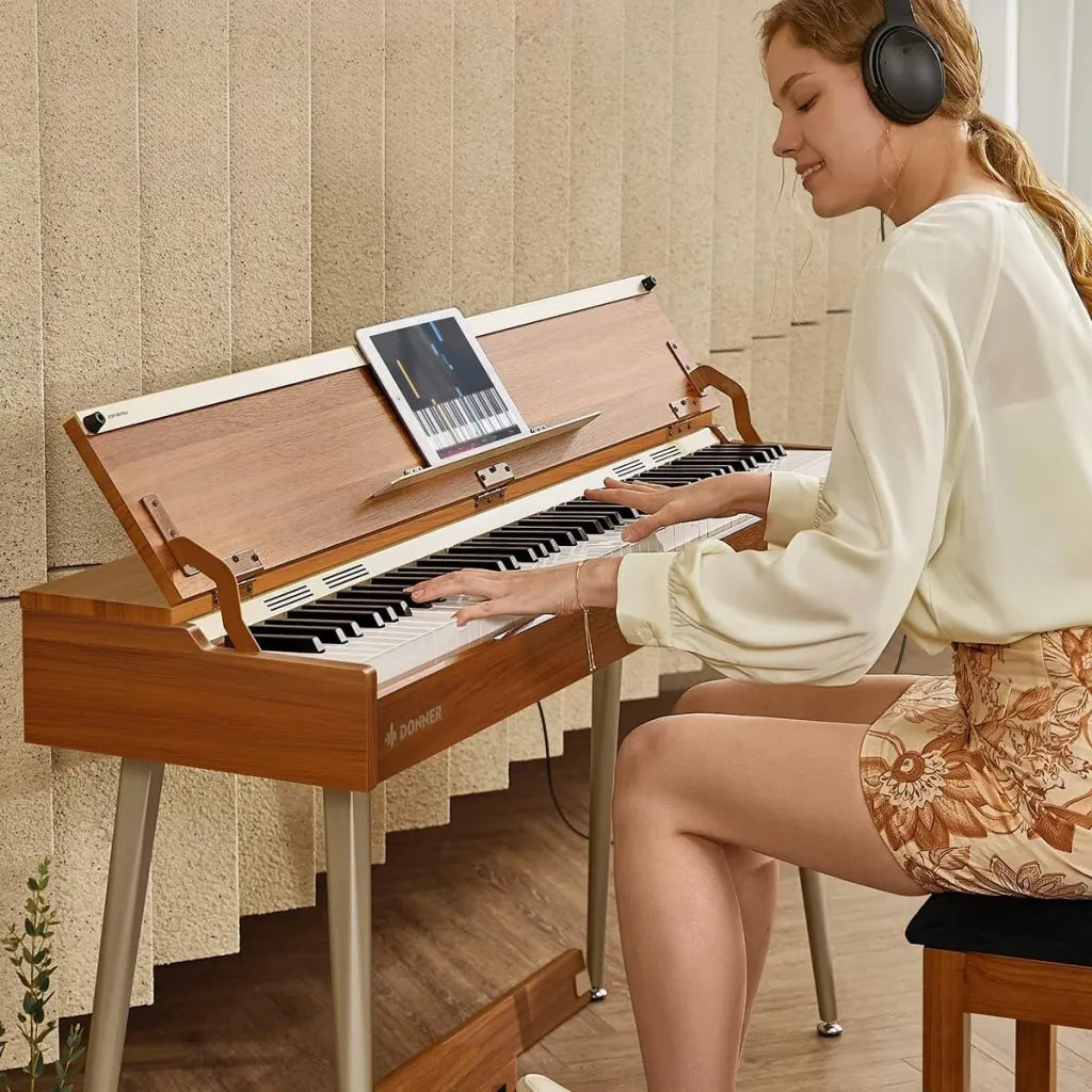 Donner DDP-80 PLUS pianoforte elettrico Bundlepakke